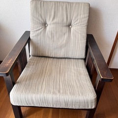 1人掛けソファ　２セット
