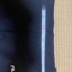 FILA スパッツ レギンス パンツ ブラック　Lサイズ　新品 ロゴの画像