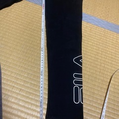 FILA スパッツ レギンス パンツ ブラック　Lサイズ　新品 ロゴの画像