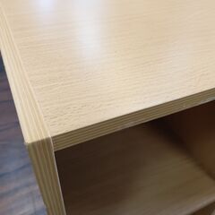 マルチシェルフ　カラーボックス　ワイド　ナチュラル　収納　サイズ（約）幅62×奥29×高89　　■近隣配送無料 買取GO‼　栄和店の画像