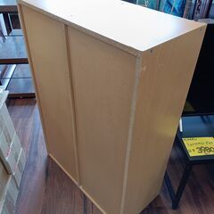 マルチシェルフ　カラーボックス　ワイド　ナチュラル　収納　サイズ（約）幅62×奥29×高89　　■近隣配送無料 買取GO‼　栄和店の画像