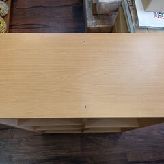 マルチシェルフ　カラーボックス　ワイド　ナチュラル　収納　サイズ（約）幅62×奥29×高89　　■近隣配送無料 買取GO‼　栄和店の画像