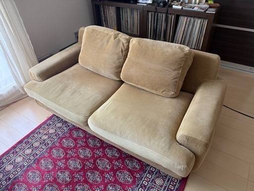 unico GREIG(グレイグ)　コーデュロイソファ 2.5シーター