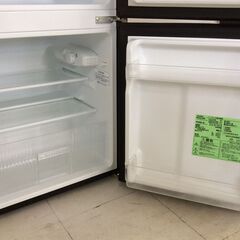 JT10802【Comfee/コンフィー 2ドア冷蔵庫】2024年製 RCT90BL 家電 キッチン 冷蔵冷凍庫 右開き 90Lの画像