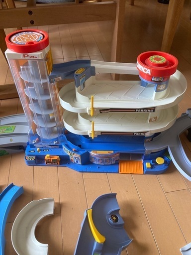 トミカ 3連結セット 山道ドライブ にぎやかドライブ トミカビル