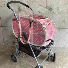 お話中【無料】ペットバギー(ペットカート)犬用
