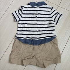 夏用ロンパース　baby   GAP　の画像