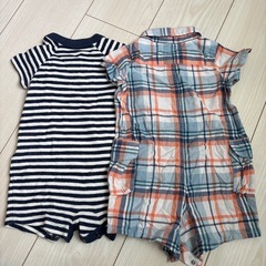 夏用ロンパース　２点　baby GAPの画像