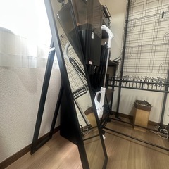 IKEA 姿見　ブラック