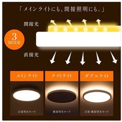 ✨新品✨シーリングライト 30W 8畳 常夜灯モード LEDシーリングライト 白の画像