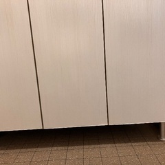 下駄箱　白の画像