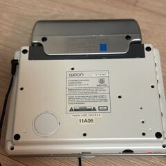 【引取り予定者様決定済み】axion ポータブルDVDプレーヤーの画像