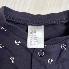夏用ロンパース　３枚セット　H&Mの画像