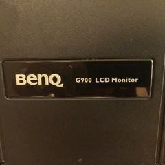 【中古液晶カラーモニター】BenQ G900 19インチスクエア　動作確認済　付属品無本体のみ　の画像