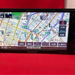 ⭐︎美品⭐︎ KENWOOD 2025年春地図MDV-L406W 新品バックカメラ付