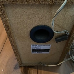 ミニコンポのスピーカーあげますの画像