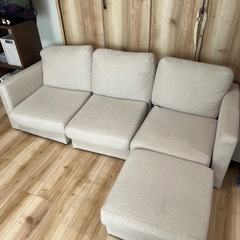 タンスのゲン 3人掛けソファの画像