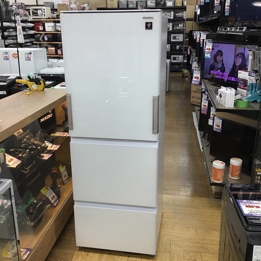 E-29【ご来店頂ける方限定】SHARPの2ドア冷凍冷蔵庫です