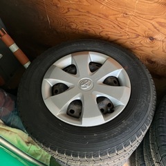 トヨタ純正鉄チンホイール
