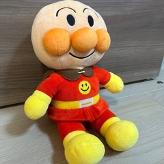 【定価3850円】35cm ふわりんスマイルぬいぐるみ ぎゅっと M アンパンマン　ぬいぐるみ　　大きい　ビックの画像