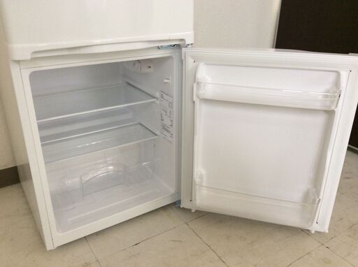 JT10813【maxzen/マクスゼン 2ドア冷蔵庫】美品 2024年製 JR085HM01WH