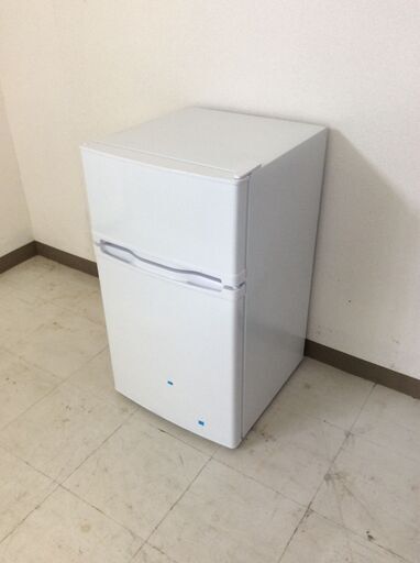 JT10813【maxzen/マクスゼン 2ドア冷蔵庫】美品 2024年製 JR085HM01WH