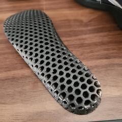 【美品】Bellfort　スニーカー　ウォーキングシューズ　軽量幅広　22.5の画像