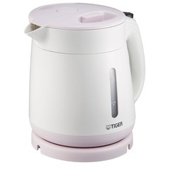 【超美品‼️】タイガー 2022年製 1.0L電気ケトル わく子 空だき防止機能 電気ポット 湯沸かし ピンク♪