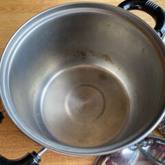 【手渡し限定】中古品　パスタ　ポット　鍋の画像