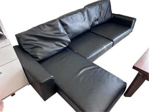 3人掛けローソファ