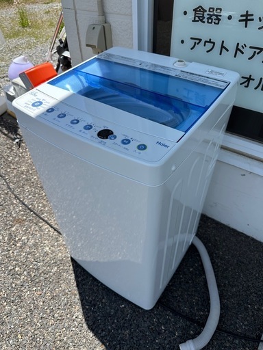 【塩尻市引き取り限定】Haier ハイアール 5.5kg 洗濯機 JW-C55CK 2018年製
