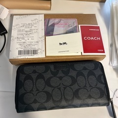 コーチ　アウトレット商品　長財布の画像