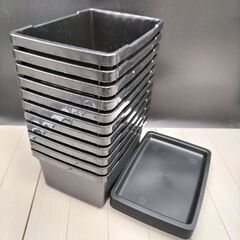 (O-2504IN46)◆収納ボックス◆11個◆ブラック◆W25...