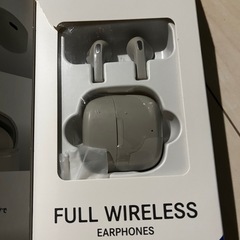 ワイヤレス　イヤホン　新品　グレーの画像
