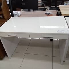 ★ジモティ割あり★  デスク ホワイト H74×D59×W110...