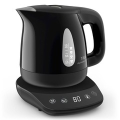 【美品‼️】定価12,897円♪ ティファール 0.8L電気ポット アプレシアコントロール 温度8段階調節 空だき防止機能 電気ポット 湯沸かし ブラック♪