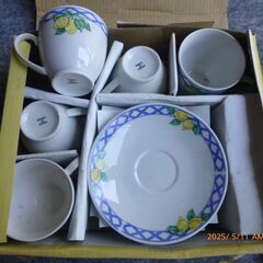 未使用のコーヒーカップの画像
