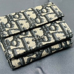 【美品】DIOR 日本限定品 三つ折りサイフ