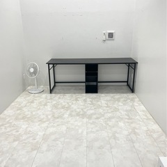 パソコンデスク勉強机幅作業台200cmワークデスクの画像