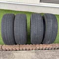 TOYO TIRE H2O ホワイトレター 215/65R16 4本セットの画像