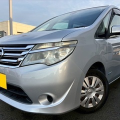 低走行 6万キロ☆ハイブリッド入りました☆月々1.2万円〜分割払い可❗️車検2年付き！大人気☆日産 セレナ☆8人乗り☆Bluetooth対応ナビ付き☆走行中DVD見れます☆ETC☆バックカメラ☆ドラレコ付きのフル装備☆電動スライドドア☆クルーズコントロール搭載☆ウィンカーミラー☆フル装備☆車内広々三列シート‼️の画像