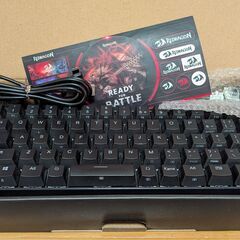 【別ルート売却済】売）※傷有 REDRAGON 銀軸66KEY K630RGB-JPTIの画像
