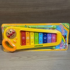 【美品】アンパンマン うちの子天才シロホン　楽器シリーズ　木琴　鉄琴