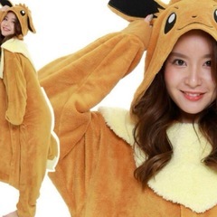ポケモン　イーブイ　着ぐるみ　つなぎ　コスプレ