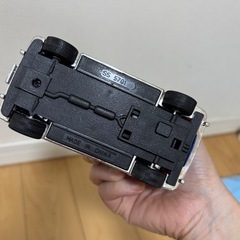 ミニカー 青白プルバックカーメタリックホイールSS5701の画像