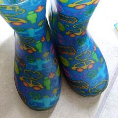 雨の日の登園グッズ　長靴サイズ18cm  ＆ 欲しければ傘おまけの画像