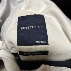 美品　SHIPS JET BLUE シップス　チノパン　黒　ブラック　スキニーの画像