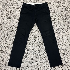 美品　SHIPS JET BLUE シップス　チノパン　黒　ブラック　スキニーの画像