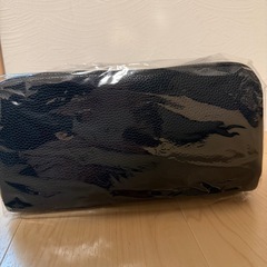 クロミ 新品　バニティポーチ ブラック バッグ 化粧道具の画像
