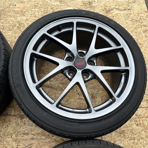 WRX STI VAB純正OP BBS製ホイール4本 (May) 西北見のタイヤ